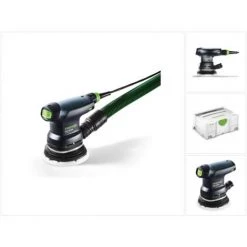 Festool ETS 125 REQ-Plus Ponceuse Excentrique 250 W Dans Coffret De Transport + Accessoires ( 574636 )