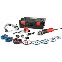 Flex Set Ponceuse à Bande Pour Tubes Et Lime à Bande TRINOXFLEX En Set BRE 8-4 INOX - 453463