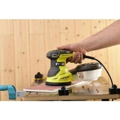 Ryobi - Ponceuse Excentrique 125 Mm 300W - ROS300A 11 Ryobi - Ponceuse Excentrique 125 Mm 300W - ROS300A -Ponceuse et polisseuse Soldes 1162893 5