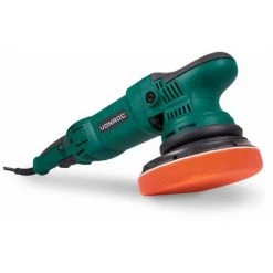 VONROC Polisseuse Excentrique 150mm 1050W. Meule D'appui Et 1 éponge Incluse