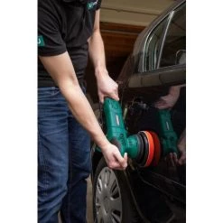 VONROC Polisseuse Excentrique 150mm 1050W. Meule D'appui Et 1 éponge Incluse -Ponceuse et polisseuse Soldes 12259956 5