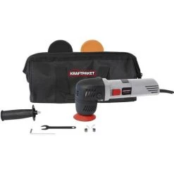 Dino KRAFTPAKET 640245 Polisseuse Excentrique 230 V 710 W 1500 - 5000 Tr/min 74 Mm