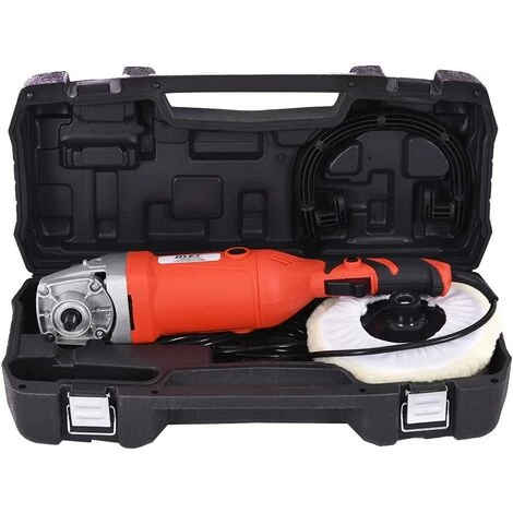 COSTWAY Lustreuse Machine à Polir Polisseuse Rectifieuse 1500W Poignée 1000-3200 R/min 4 COSTWAY Lustreuse Machine à Polir Polisseuse Rectifieuse 1500W Poignée 1000-3200 R/min – Image 2