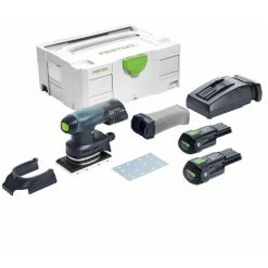 Festool RTSC 400 Li 3,1 I-Plus Ponceuse Vibrante Hybride Brushless 18 V + Systainer + 2 X Batteries 3,1 Ah + Chargeur ( 575731 ) -Ponceuse et polisseuse Soldes 12518416 2