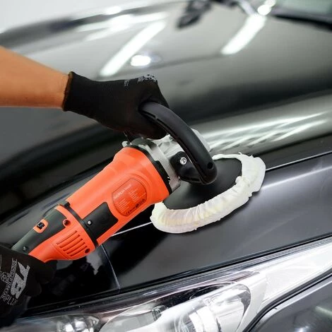 Spark - Polisseuse De Voiture 1400 W, 180 Mm, 300-3000 RPM, 6 Vitesses Réglables 4 Spark - Polisseuse De Voiture 1400 W, 180 Mm, 300-3000 RPM, 6 Vitesses Réglables – Image 2