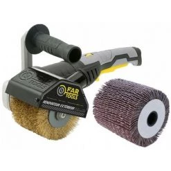 Rénovateur REX120C 1300W, Avec 2 Brosses (laiton, Lamelles) FARTOOLS