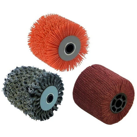 3 Brosses (métal Torsadé, Nylon Abrasif, Fibre Synthétique) Pour Renovateur REX 120C, REX 200, REX-H200 FARTOOLS 3 3 Brosses (métal Torsadé, Nylon Abrasif, Fibre Synthétique) Pour Renovateur REX 120C, REX 200, REX-H200 FARTOOLS