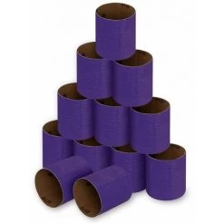 MSW Lot De 12 Bandes Abrasives Ponceuse Satineuse Électrique Grain 120 ; 90x100mm - Gris