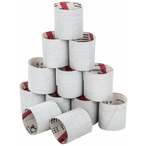 MSW Lot De 12 Bandes Abrasives Ponceuse Satineuse Électrique Grain 60 ; 90x100mm - Argent 3 MSW Lot De 12 Bandes Abrasives Ponceuse Satineuse Électrique Grain 60 ; 90x100mm - Argent