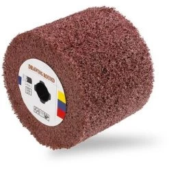 MSW Rouleau Abrasif - Grain De 80 Bandes Abrasifs Ponceuse Parquet - Argent