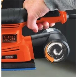 BLACK & DECKER Black And Decker - Multiponceuse 4 En 1 Autoselect 220W 100x165mm Dans Un Sac De Rangement Avec 23 Accessoires- KA280LSA2-QS -Ponceuse et polisseuse Soldes 14372050 3