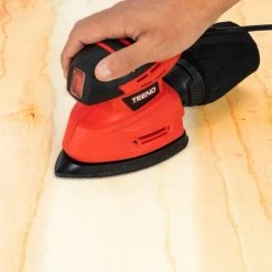 Multi Ponceuse Vibrante 130W TEENO - Rouge -Ponceuse et polisseuse Soldes 14627773 5