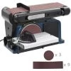 VidaXL Ponceuse A Disque Et A Bande Electrique 370 W 150 Mm -Ponceuse et polisseuse Soldes 15278393 1