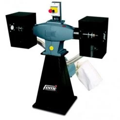 FEMI FRANCE Polisseuse écologique Brosse/brosse FEMI Gamme Industrie - Socle + Aspiration - 1100W Ø250mm - 202 EVO -Ponceuse et polisseuse Soldes 15329062 3