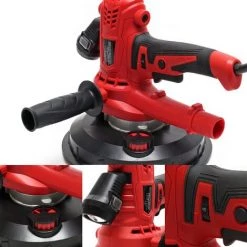 WILTEC Meuleuse Angulaire Avec Fonction Sous Vide Auto-aspirante 900 Watts Polissage Outil Pour Plaquiste -Ponceuse et polisseuse Soldes 15566667 4