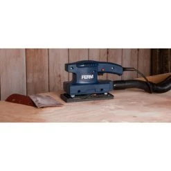 FERM PSM1027 Ponceuse Vibrante 135W -Ponceuse et polisseuse Soldes 16490747 4