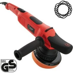 TECTAKE Polisseuse Excentrique 1650 ? 4800 Tours Par Minute Ecran Num²rique Avec 1 Disque Et 1 Eponge De Polissage -Ponceuse et polisseuse Soldes 17553841 4