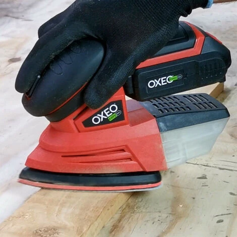 OXEO Ponceuse Triangulaire Sans Fil 18V Easy Full - Sans Batterie 5 OXEO Ponceuse Triangulaire Sans Fil 18V Easy Full - Sans Batterie – Image 3