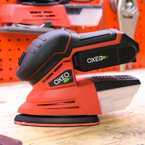 OXEO Ponceuse Triangulaire Sans Fil 18V Easy Full - Sans Batterie 7 OXEO Ponceuse Triangulaire Sans Fil 18V Easy Full - Sans Batterie – Image 5