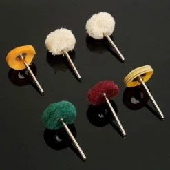 MOHOO 6pc Polisseuse Tampon Roue Polissage Pon?age 25mm Pr Rotatif Foret -Ponceuse et polisseuse Soldes 19709069 4