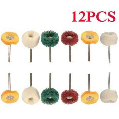 INSMA 6pc Polisseuse Tampon Roue Polissage Poncage 25mm Pr Rotatif Foret 3 INSMA 6pc Polisseuse Tampon Roue Polissage Poncage 25mm Pr Rotatif Foret