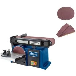 Ponceuse à Bande Et à Disque SCHEPPACH 370W - BTS900