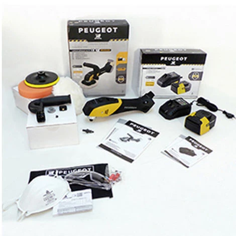 PEUGEOT PSP Polisseuse Sans Fil D. 150 Mm ENERGYSHINE-18VBL - 5 Ah 18V Avec Chargeur Et Batterie 4 PEUGEOT PSP Polisseuse Sans Fil D. 150 Mm ENERGYSHINE-18VBL - 5 Ah 18V Avec Chargeur Et Batterie – Image 2