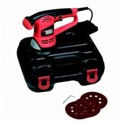 BLACK + DECKER BLACK & DECKER Ponceuse Excentrique 125mm 480W