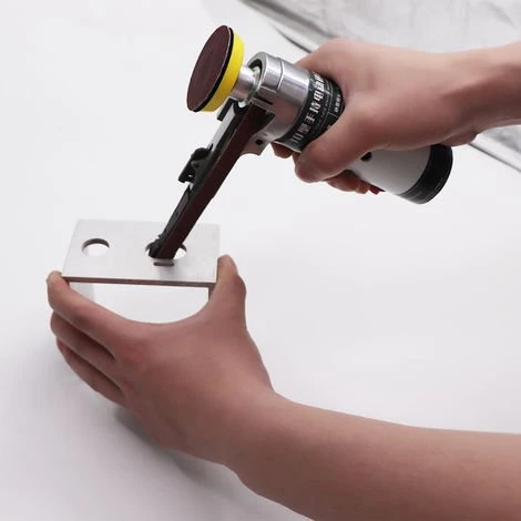 ASUPERMALL Electrique Ponceuse Mini Ponceuse Electrique Moulin A Petit Ponceuse A Main Electrique Ceinture Sander Avec Ceintures Sanding 4 ASUPERMALL Electrique Ponceuse Mini Ponceuse Electrique Moulin A Petit Ponceuse A Main Electrique Ceinture Sander Avec Ceintures Sanding – Image 2