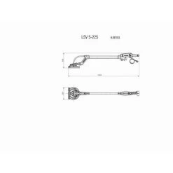 Ponceuse à Bras LSV 5-225 METABO - 600103000 5 Ponceuse à Bras LSV 5-225 METABO - 600103000 -Ponceuse et polisseuse Soldes 22857962 2