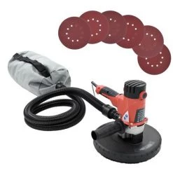 Topdeal Ponceuse Pour Cloison Sèche Avec Fonction D'aspiration 1200 W
