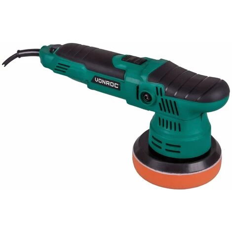 VONROC Polisseuse Excentrique 650W – 125mm. 1 Disque De Polissage Et Plateau De Support Inclus 3 VONROC Polisseuse Excentrique 650W – 125mm. 1 Disque De Polissage Et Plateau De Support Inclus
