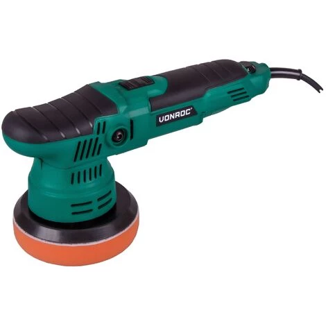 VONROC Polisseuse Excentrique 650W – 125mm. 1 Disque De Polissage Et Plateau De Support Inclus 6 VONROC Polisseuse Excentrique 650W – 125mm. 1 Disque De Polissage Et Plateau De Support Inclus – Image 4
