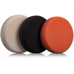 VONROC Disques De Polissage – 3 éponges De Lustrage 125mm
