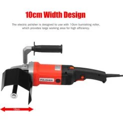 ASUPERMALL 220V 1400W Electrique Brunissage Polisseuse Electrique Trefilage Machine Polisseuse Pour Le Metal En Acier Inoxydable Polissage Du Bois -Ponceuse et polisseuse Soldes 23637442 4