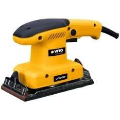 VITO PRO-POWER Ponceuse Vibrante 170W VITO Surface De Ponçage 90 X 187 Mm Changement Du Papier Facile