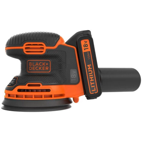 BLACK & DECKER BLACK+DECKER BDCROS18 Ponceuse Excentrique 18V 125mm 3 BLACK & DECKER BLACK+DECKER BDCROS18 Ponceuse Excentrique 18V 125mm