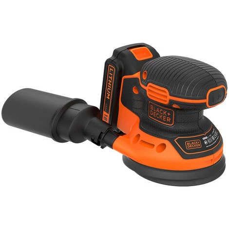 BLACK & DECKER BLACK+DECKER BDCROS18 Ponceuse Excentrique 18V 125mm 4 BLACK & DECKER BLACK+DECKER BDCROS18 Ponceuse Excentrique 18V 125mm – Image 2