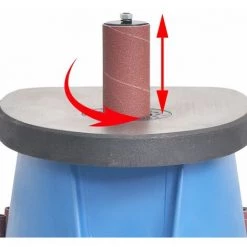 ASUPERMALL Ponceuse A Axe Oscillant 450 W Bleu -Ponceuse et polisseuse Soldes 25826180 3