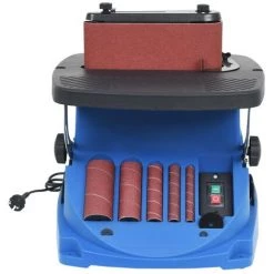 TRUE DEAL Ponceuse à Bande Et à Axe Oscillant 450 W Bleu -Ponceuse et polisseuse Soldes 26119202 3