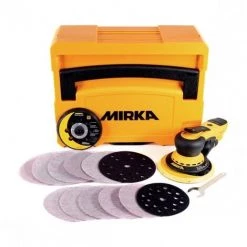 MIRKA ABRASIFS Pack Deros Pro MIRKA - Deros 5650cv En Coffret + Accessoires + Consommables - KIT1702CDMFR -Ponceuse et polisseuse Soldes 26297844 2