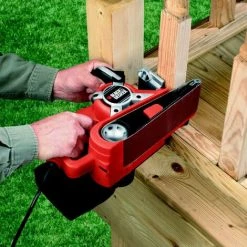 BLACK & DECKER BLACK+DECKER KA88 Ponceuse à Bande 75x533mm 720W -Ponceuse et polisseuse Soldes 26877334 4