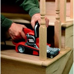 BLACK & DECKER BLACK+DECKER KA88 Ponceuse à Bande 75x533mm 720W -Ponceuse et polisseuse Soldes 26877334 5