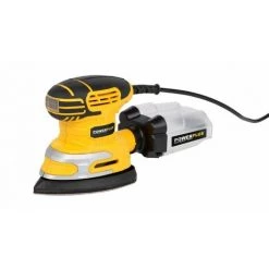 POWER PLUS Ponceuse Delta 220 Watts Avec Coffre Et Accessoires