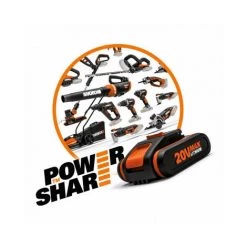 Ponceuse Sans Fil 5 Au 1 20V 2.0Ah Worx -Ponceuse et polisseuse Soldes 27122729 5
