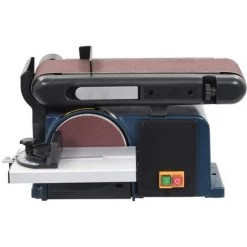 LITZEE Ponceuse à Disque Et à Bande électrique 370 W 150 Mm -Ponceuse et polisseuse Soldes 27627360 3