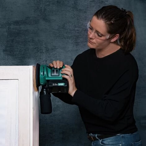 VONROC Ponceuse Excentrique Sans Fil 20V - Ø125mm – Sans Batterie Ni Chargeur - Connexion D’aspirateur Et Sac D’aspirateur Inclus 5 VONROC Ponceuse Excentrique Sans Fil 20V - Ø125mm – Sans Batterie Ni Chargeur - Connexion D’aspirateur Et Sac D’aspirateur Inclus – Image 3