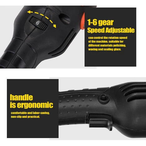 ASUPERMALL Eponge De Polissage Disque Pour La Voiture Electrique Polisseuse Machine A Cirer Automobile Mobilier De Polissage Outil D'Accessoires, Type 2 4 ASUPERMALL Eponge De Polissage Disque Pour La Voiture Electrique Polisseuse Machine A Cirer Automobile Mobilier De Polissage Outil D'Accessoires, Type 2 – Image 2