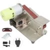 HAPPYSHOPPING Machine Aaffuter Aangle Fixe De 15 Degres Mini Machine Acourroie Miniature 895 Metal Nu + Alimentation De 96 Watts Petite Norme Europeenne -Ponceuse et polisseuse Soldes 28003982 1
