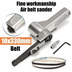HAPPYSHOPPING Ponceuse Pneumatique 3/8 "Ponceuse Angulaire Pneumatique Avec Bande De Ponçage 7542 -Ponceuse et polisseuse Soldes 28048230 4